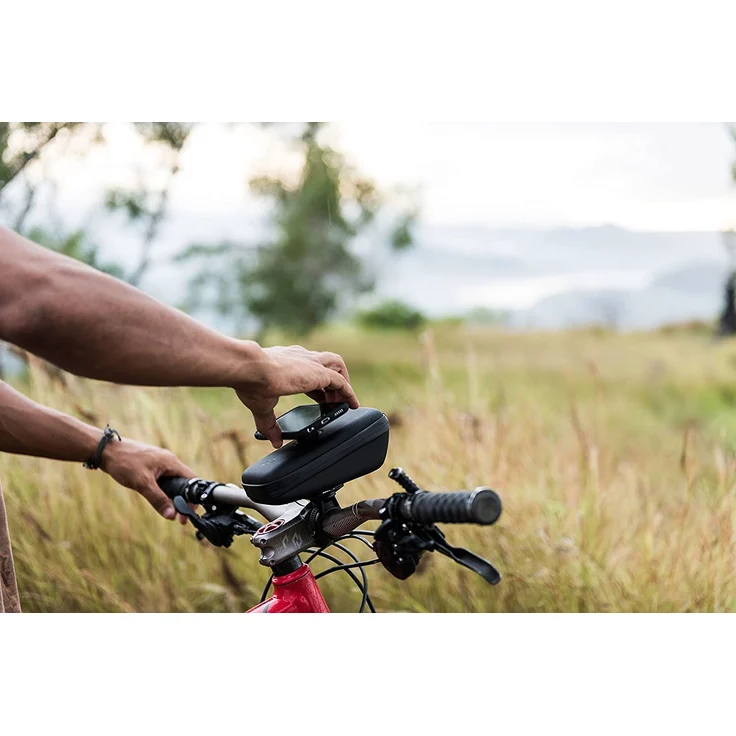 SP Connect Wedge Case Set, geeignet für Smartphones/Powerbanks/Sonnenbrillen/Geldbeutel/Schlüssel, Fahrrad-Halterung, schwarz – Bild 8