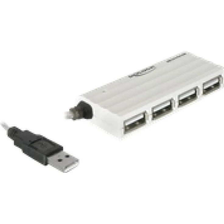 Delock USB 2.0 Externer Hub 4 Port