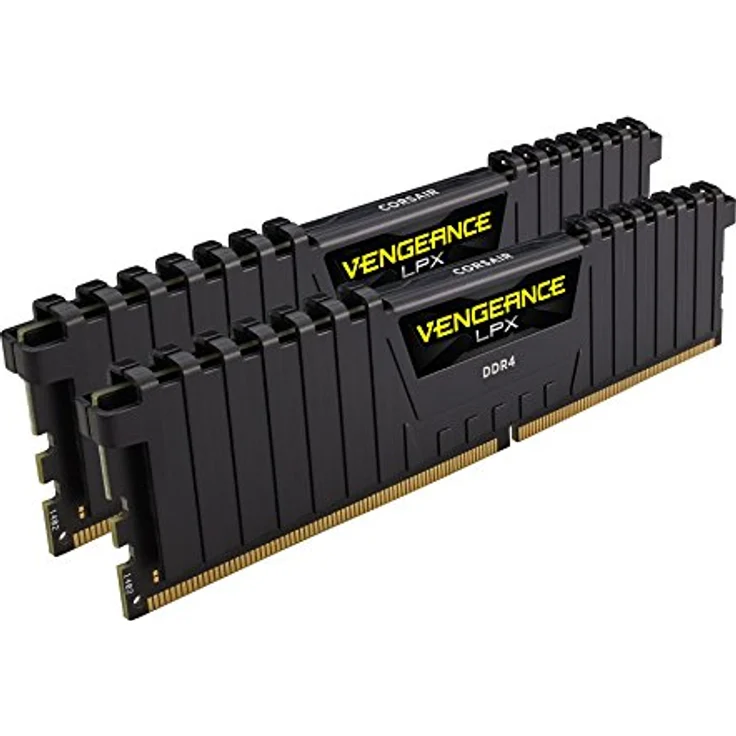 Corsair Vengeance LPX 32GB (2x16GB) DDR4 2400MHz C14 XMP 2,0 High Performance Desktop Arbeitsspeicher Kit, Schwarz – Bild 1