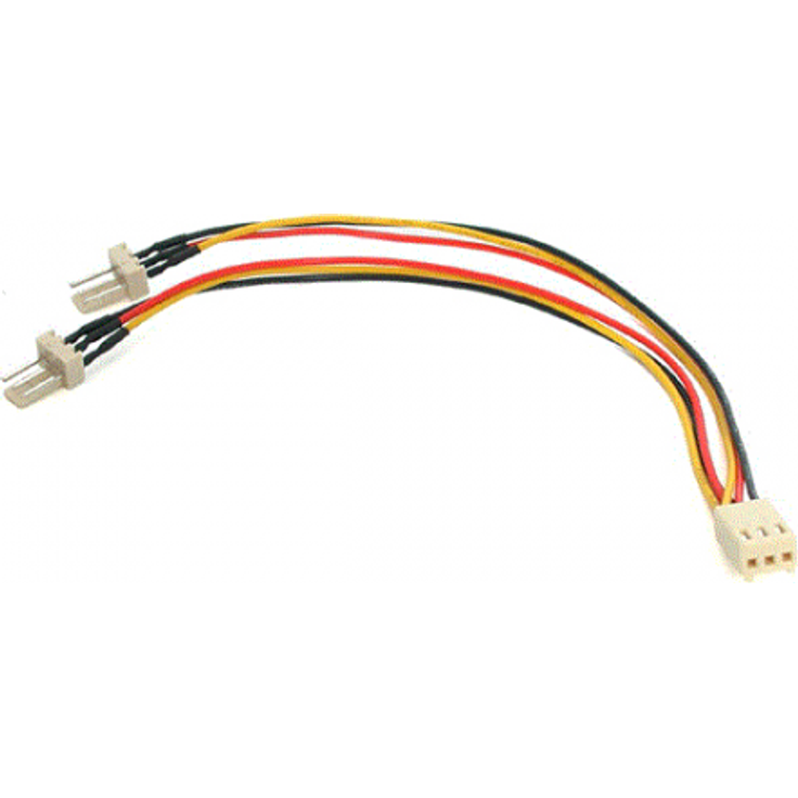 StarTech.com 15cm Molex 3pin Y-Kabel für Lüfter