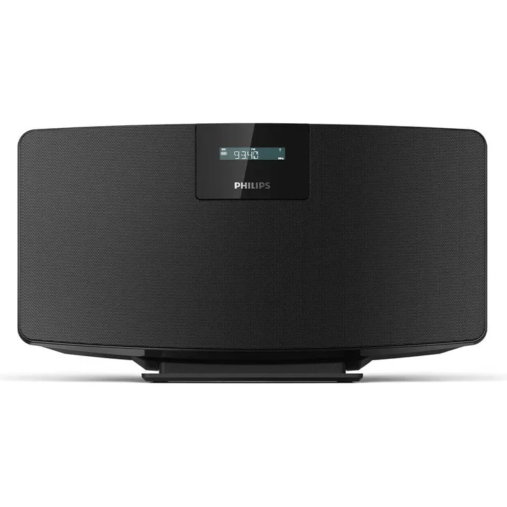 Philips M2505-10 Tischradio mit Bluetooth, LCD-Display, schwarz