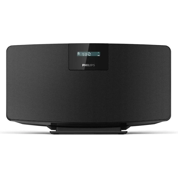 Philips M2505-10 Tischradio mit Bluetooth, LCD-Display, schwarz – Bild 1