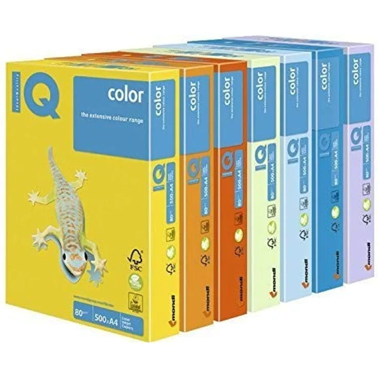 IQ Color Pastell A4 80g blau 500Bl