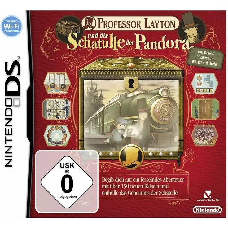 Professor Layton und die Schatulle der Pandora (DS) – Bild 1