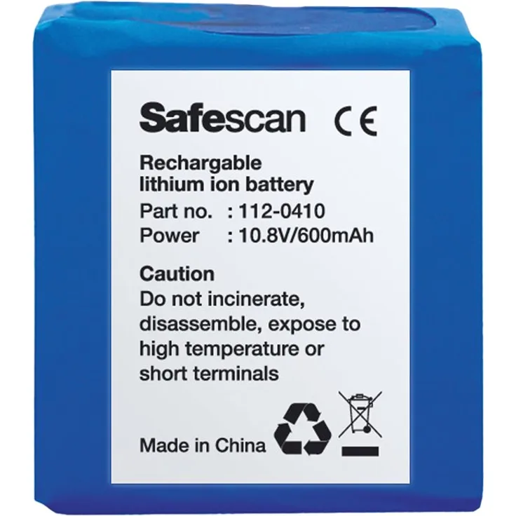 Safescan LB-105 - Wiederaufladbarer Akku für Safescan 155 & 165