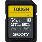 Sony SFM64T SDHC-Speicherkarte (64 GB, SF-M-Serie, UHS-II U3 V60, Lesegeschwindigkeit, 277 MB-s Schreiben, 150 MB-s SFM64T)