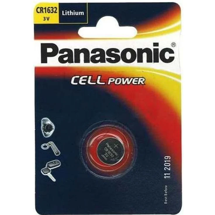 Panasonic CR1632 Lithium Knopfzellen Batterie – Bild 1