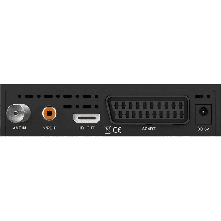 Edision picco T265 DVB-T2 Receiver, HDMI, EPG, WLAN, schwarz – Bild 2