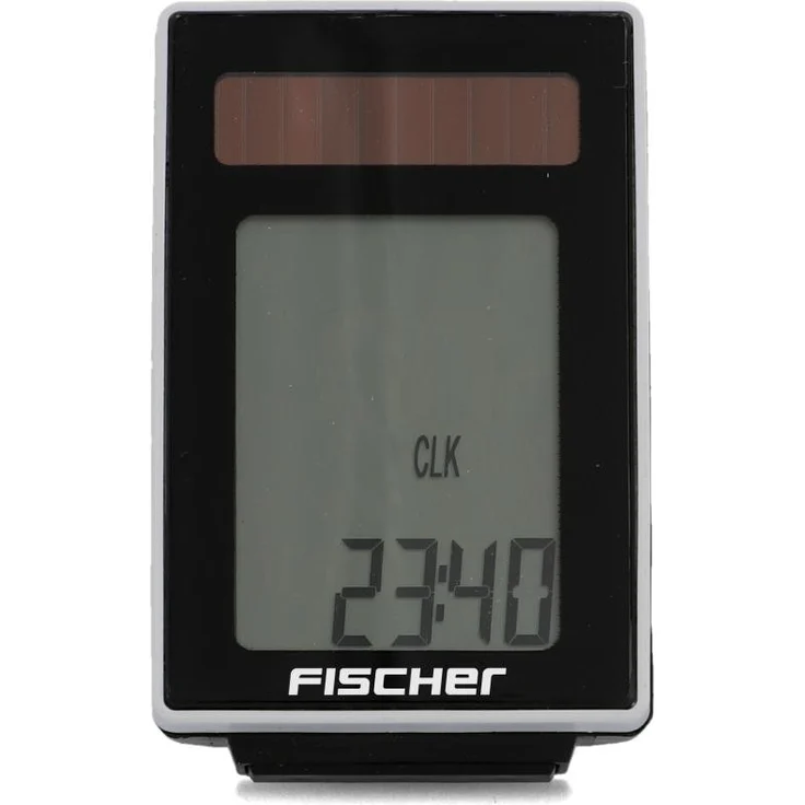 Fischer Fahrradcomputer Funk Solar, 22 Funktionen – Bild 1