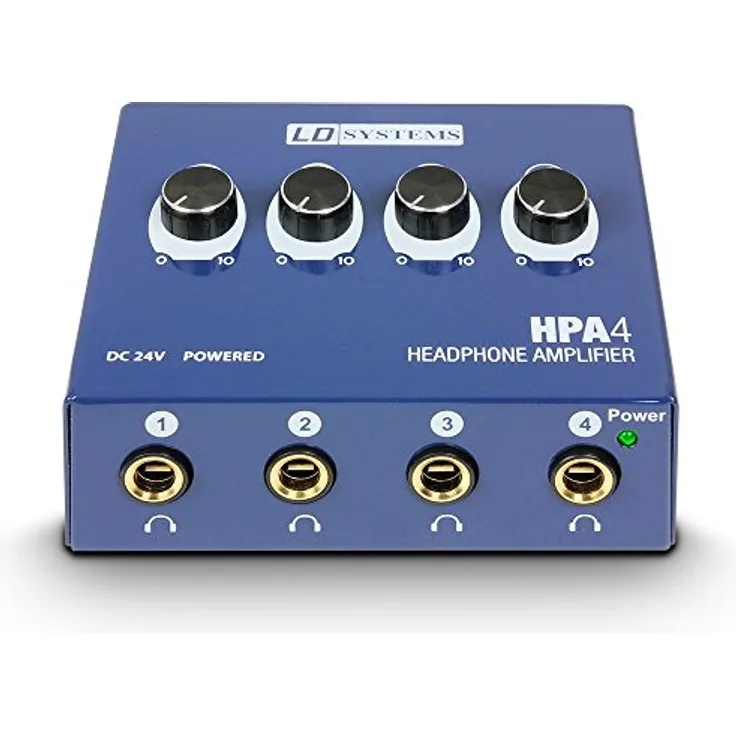LD Systems LDHPA4 Kopfhörerverstärker (4 Kanal)