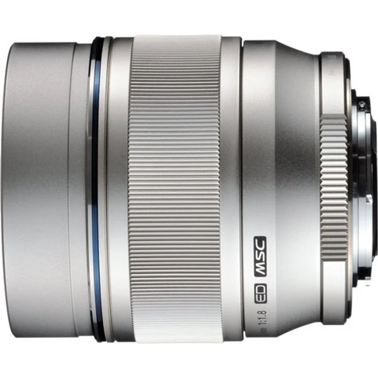 Olympus M.Zuiko Digital ED 75mm F1.8 Objektiv, lichtstarke Festbrennweite, geeignet für alle MFT-Kameras (Olympus OM-D & PEN Modelle, Panasonic G-Serie), silber – Bild 2
