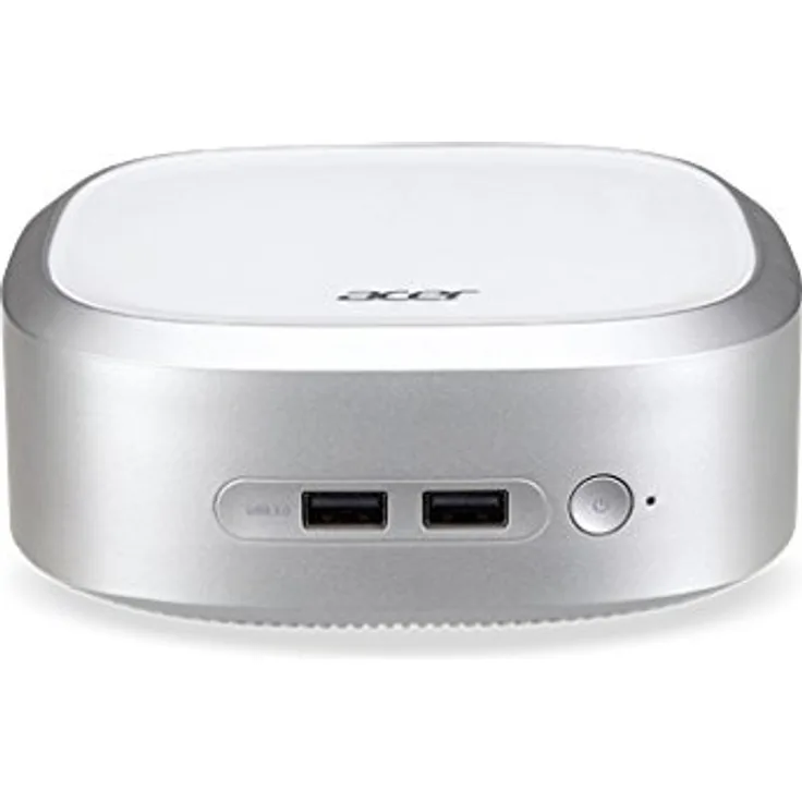 Acer Revo Base 2GHz i3-5005U PC in der Größe 1L Silber, weiße Farbe Mini PC - Desktop-Computer (2 GHz, 5. Generation von Intel Core i3 Prozessoren, i3-5005U, BGA 1168, 3 MB, Smart Cache)