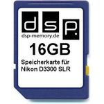 DSP Memory Z-4051557430464 16GB Speicherkarte für Nikon D3300 SLR
