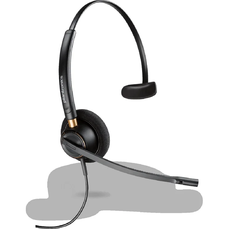 Plantronics HW510 Monaural QD Kopfhörer, Schwarz – Bild 1