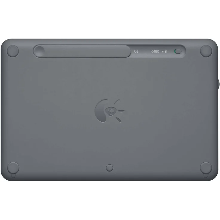 Logitech K480 Kabellose Bluetooth-Tastatur für Computer, Tablet und Smartphone, Multi-Device & Easy-Switch Feature, Kompaktes Design, PC-Mac-Tablet-Smartphone, Deutsches QWERTZ-Layout - schwarz – Bild 4