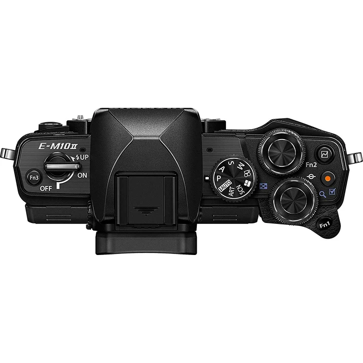 Olympus OM-D E-M10 Mark II Micro Four Thirds Systemkamera, 16 Megapixel, 5-Achsen Bildstabilisator, elektronischer Sucher, schwarz – Bild 5