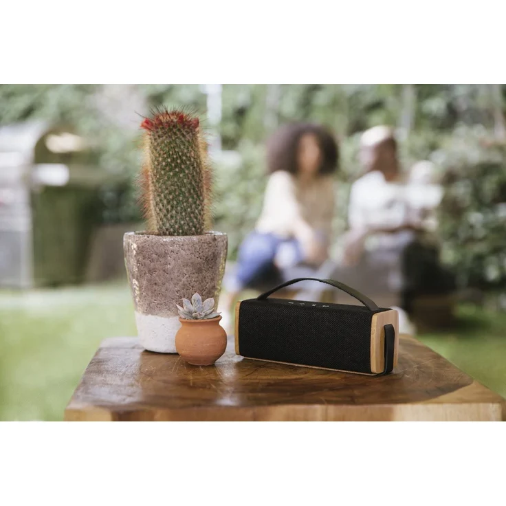 The House Of Marley Riddim Bluetooth-Lautsprecher mit Mikrofon, schwarz – Bild 9