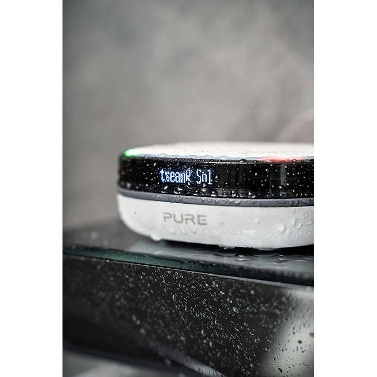 Pure StreamR Splash Outdoor Bluetooth-Lautsprecher mit Mikrofon, Digitalradio, Radio, DSP, Display, wasserdicht, grau – Bild 8