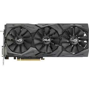 Bild für Asus ROG Strix GeForce GTX1060-O6G Gaming Grafikkarte (Nvidia, PCIe 3.0, 6GB GDDR5 Speicher, HDMI, DVI, Displayport)