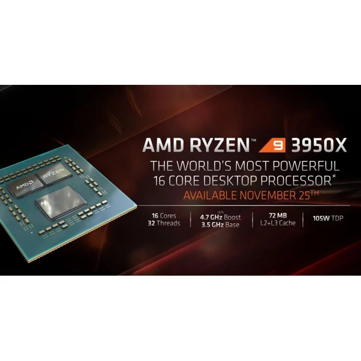 AMD Ryzen 9 3950X, 16 Kerne (32 Threads), 3,5 - 4,7 GHz, Boxed (ohne Kühler) (100-100000051WOF) – Bild 7