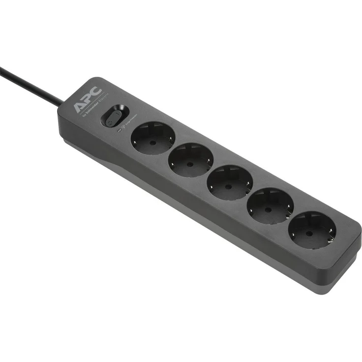 APC PME5B-GR Essential SurgeArrest schwarz 5 Ausgänge, 230 V – Bild 1