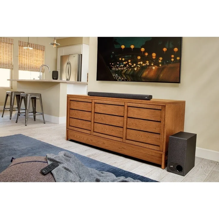 Polk Audio Signa S3 2.1 Soundbar mit Subwoofer, kabellos/kabelgebunden, geeignet für TV, schwarz  – Bild 20