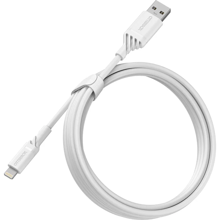 Otterbox Ladekabel USB A > Lightning, 2 Meter Kabel, weiß
