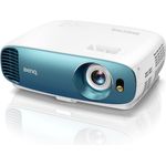 BenQ TK800M Heimkino-Beamer, DLP, 4K (3840 x 2160), Kontrast 10000:1, 3000 ANSI-Lumen, Bildverhältnis 16:9, weiß/blau