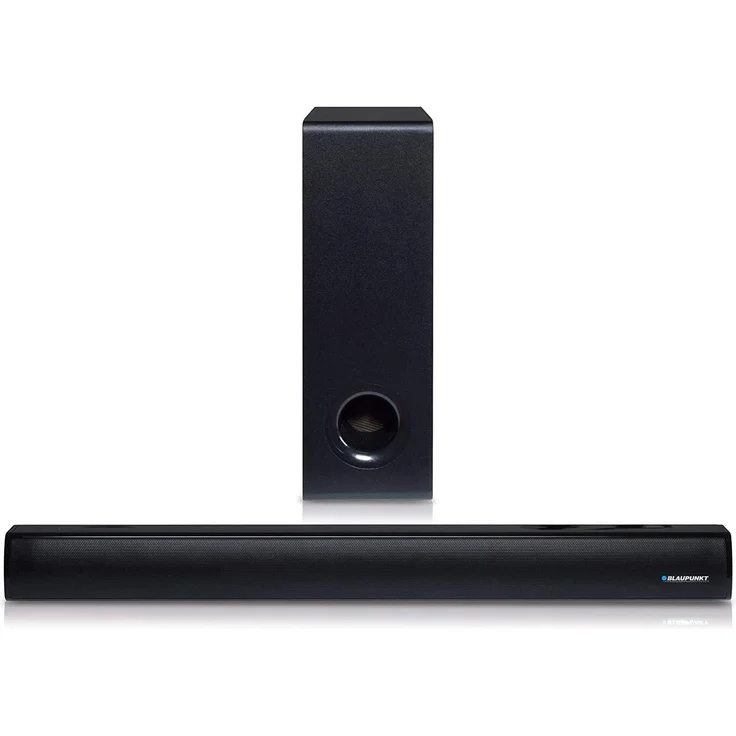 Blaupunkt LS 1825 2.1 Soundbar mit Subwoofer, kabellos/kabelgebunden, geeignet für TV, schwarz – Bild 1