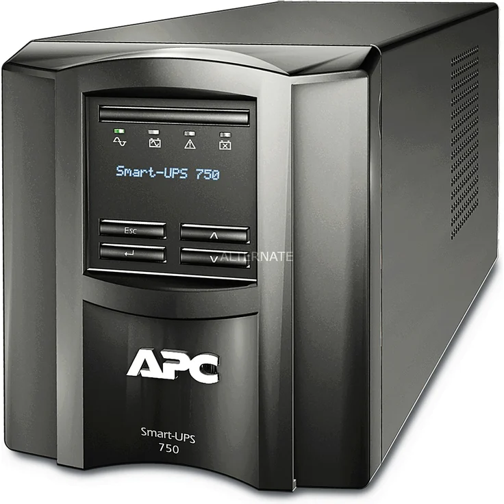 APC Smart-UPS SMT-SmartConnect - SMT750IC - Unterbrechungsfreie Stromversorgung 750VA (Cloud-monitoring fähig, 6 Ausgänge IEC-C13) – Bild 1