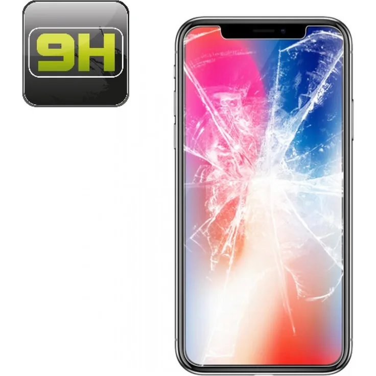 PROTECTORKING 2x iPhone X PANZERGLAS PANZERFOLIE GLASFOLIE SCHUTZGLAS SCHUTZFOLIE 9H HD klar