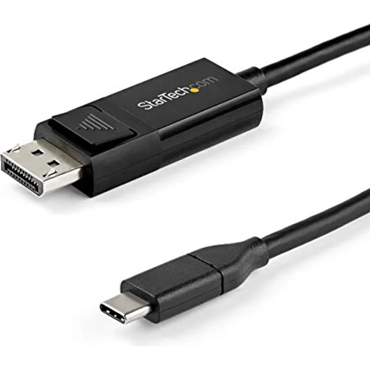 StarTech.com CDP2DP142MBD USB-C auf DisplayPort-Kabel (8K 30 Hz, 1m, HBR3, USB-C-Adapter, Thunderbolt 3-kompatibel)