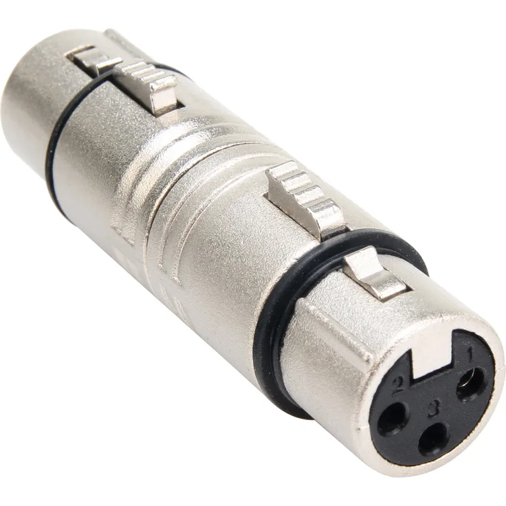 Pronomic AD-XFXF Adapter XLR weibl.- XLR weibl. (XLR Adapter Stecker female)