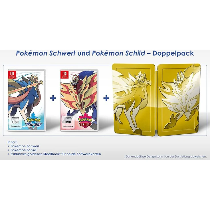 Pokémon Schwert & Pokémon Schild (Doppelpack) (Switch) – Bild 1