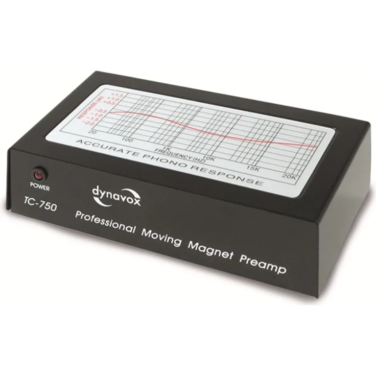 Phono-Vorverstärker DYNAVOX TC-750 schwarz