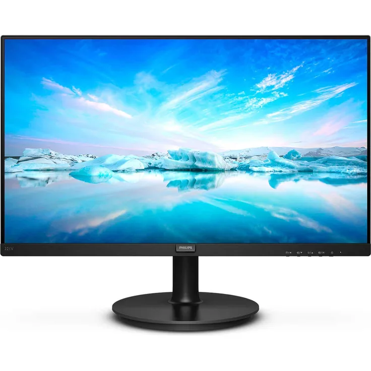 Philips V-line 221V8A - 21,5 Zoll, Full HD (1920 x 1080 Pixel), VA-Panel, 75Hz, 4ms, 200cd-m² (221V8A-00)