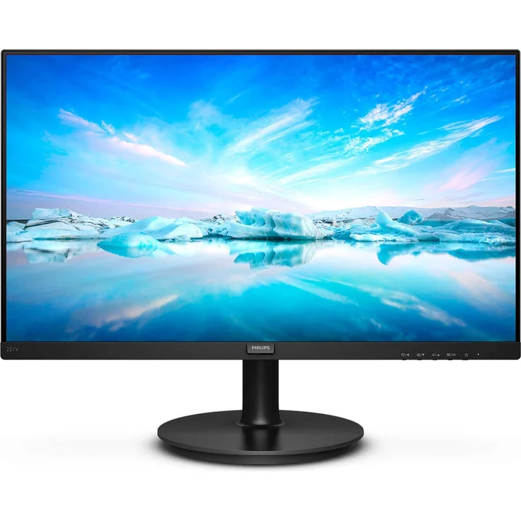 Philips V-line 221V8A - 21,5 Zoll, Full HD (1920 x 1080 Pixel), VA-Panel, 75Hz, 4ms, 200cd-m² (221V8A-00) – Bild 1