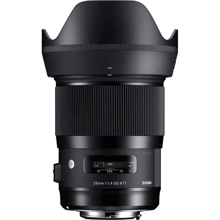 Sigma 28mm F1, 4 DG HSM Art (Filtergewinde 77 mm) für Sony-E Objektivbajonett
