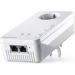 devolo Magic 1 Wifi Einzeladapter 2-1-1 (1200 Mbit/s, Powerline, Mesh WLAN, 2x Gigabit LAN)