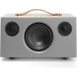 Audio Pro Addon C5 Alexa-Lautsprecher (40 Watt, Multiroom, Stereo, Airplay, WLAN, Bluetooth, Alex Sprachfunktion, Spotify Connect, Deezer, Tidal, Tunein Internetradio, App) Grau