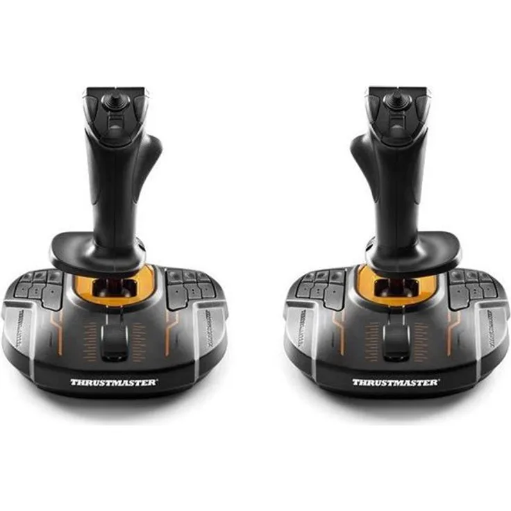 Thrustmaster T.16000M FCS Space Sim Duo Schwarz, Orange (2960815) (PC)