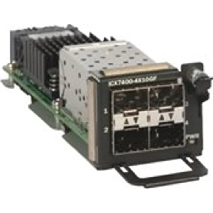 Ruckus - Erweiterungsmodul - 10 Gigabit SFP+ / SFP (mini-GBIC) x 4 - für ICX 7450-24, 7450-48