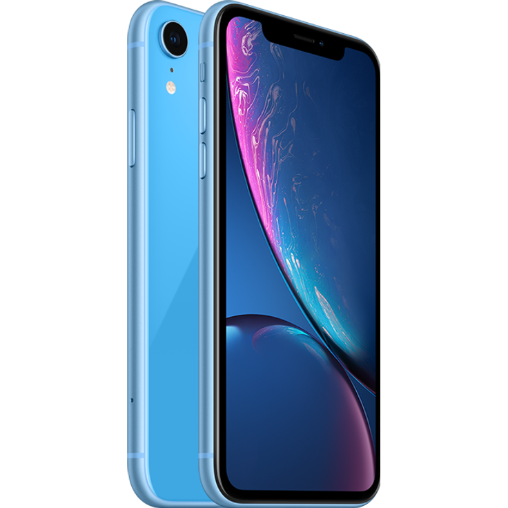 Apple iPhone XR Smartphone 15,49cm (6,1 Zoll) LCD-Display, 256GB interner Speicher, 3GB RAM, iOS 12, Blau – Bild 4