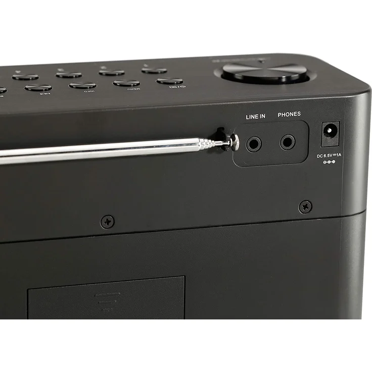 Kenwood CR-ST50DAB-B Digitalradio mit Bluetooth, LCD-Display, Wecker, schwarz – Bild 5