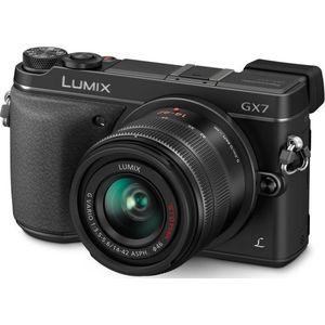 Bild für Panasonic Lumix DMC-GX7 schwarz Kit 14-42mm