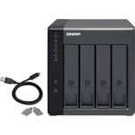 QNAP TR-004 USB 3.0-RAID-Erweiterungsgehäuse mit 4 Einschüben
