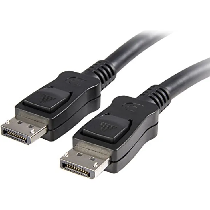 StarTech.com DisplayPort-Kabel mit Verriegelungen schwarz 25 ft-7.6 m