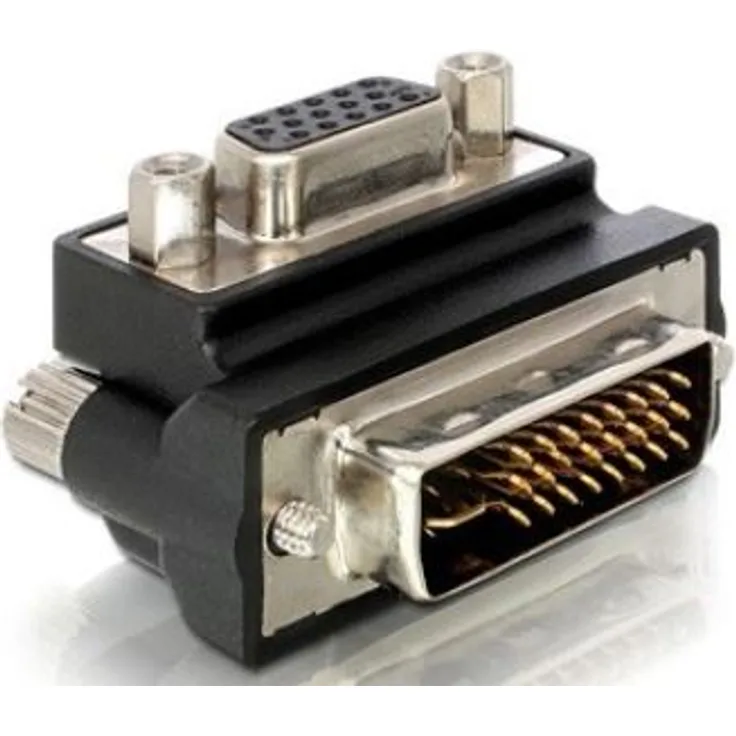 DeLock Adapter VGA-Bu > DVI29pin-St gewinkelt