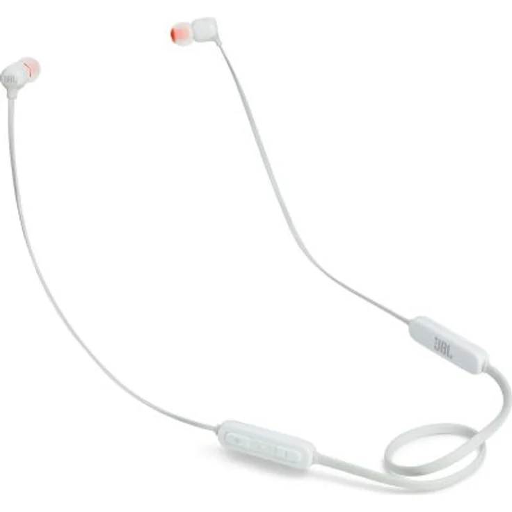JBL Tune110BT In-Ear Kopfhörer mit Bluetooth, Mikrofon, geeignet für Sport, weiß – Bild 1