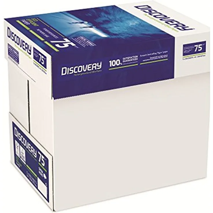 Discovery A4 Wert Büro Papier - Weiß [5 x 500 Blatt]